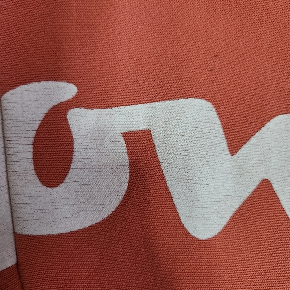 Champion men's reverse weave script logo spellout sweatpants joggers coral sz L - Picture 15 of 15